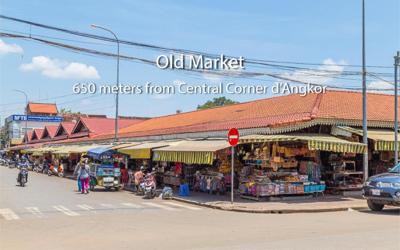 Central Corner D'Angkor Сіємреап Екстер'єр фото